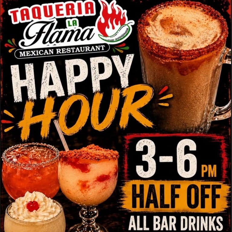 🌮🍹 Happy Hour Is Better With Mexican Food! 🍺🔥