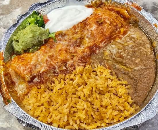 Burrito Plate.